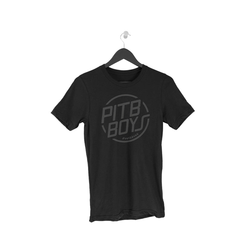 PitBBoys Original Black T-PAITA